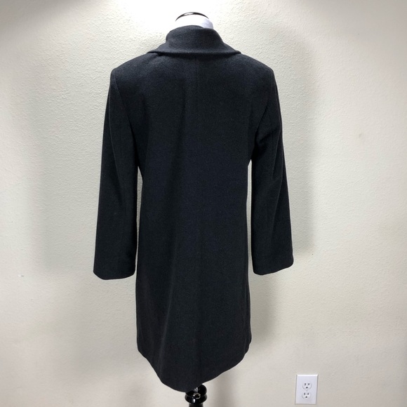 Nautica Gray Wool Blend 3/4 Coat - Picture 4 of 8